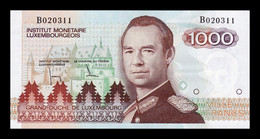 Luxemburgo Luxembourg 1000 Francs ND (1985) Pick 59 SC UNC - Lussemburgo