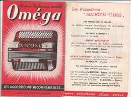 ACCORDEONS OMEGA - 1950 - ...