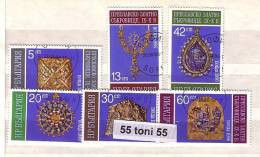 1986 Treasures Of Preslav 6v.- Used (O)  Bulgaria / Bulgarie - Gebraucht