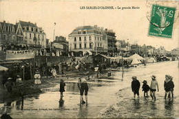 Les Sables D'olonne * La Grande Marée Sur La Plage * Baigneurs - Sables D'Olonne