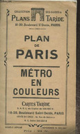 Plan De Paris - Métro En Couleurs. Nouveau Plan De Paris Avec Toutes Les Lignes Du Métropolitain - Collectif - 0 - Karten/Atlanten