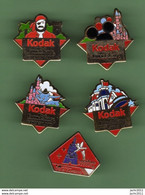 KODAK *** EURO DISNEY *** Lot De 5 Pin's Differents *** 5000 (22) - Photographie