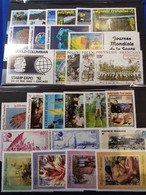 Polynésie Année Complète 1992, 399 à 425, 27 Val + BF 19 Et 20 ** MNH - Años Completos