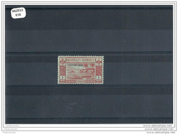 NVLLE-HEBRIDES 1938 - YT TT N° 15 NEUF AVEC CHARNIERE * (MLH) GOMME D´ORIGINE TTB - Postage Due