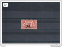 NVLLE-HEBRIDES 1921 - YT N° 78 NEUF AVEC CHARNIERE * (MLH) GOMME D´ORIGINE TTB - Unused Stamps