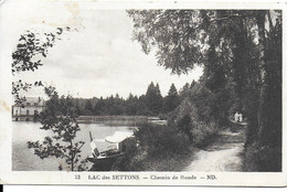 Lac Des Settons - Chemins De Ronde - Cachet Poste Juillet 1936 - Montsauche Les Settons