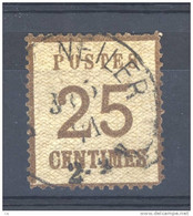 France  -  Alsace-Lorraine  :  Yv  7  (o)    Voir Inscription Au Verso             ,      N3 - Used Stamps