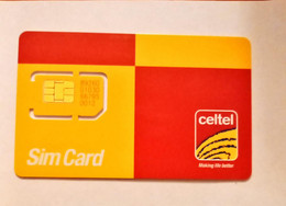 Celtel Gsm Original Chip Sim Card Light Scratch - Sammlungen