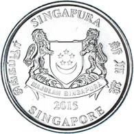 Monnaie, Singapour, 20 Cents, 2015 - Singapour