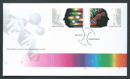 Canada - # 2061-2062 Combo FDC -  Nobel Prize Winners - 2001-2010