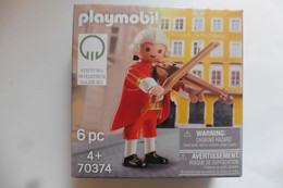 Neuf En Boite - Figurine Playmobil Mozart Jouant Du Violon Compositeur Autriche Salzbourg - RARE ! - Playmobil