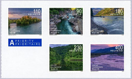 Switzerland/Swiss 2022 Swiss River Landscapes Stamps 5v MNH - Nuevos