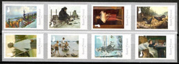 Finland 2021 Classic Finnish Paintings Stamps 8v MNH - Nuevos