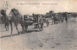 DJIBOUTI - SOUVENIR - CHARIOTS INDIGENES - Djibouti