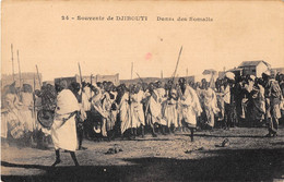 DJIBOUTI - SOUVENIR - DANSE DES SOMALIS - Djibouti