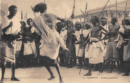 DJIBOUTI - DANSES GUERRIERES - Djibouti