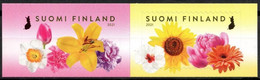 Finland 2021 Garden Flowers Stamps 2v MNH - Unused Stamps