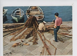 La Côte D'Azur - Pêcheurs De La Côte (ravaudage Remaillage Des Filets Sur Le Quai Dans Le Port) N°101 - Pêche