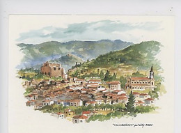 Collobrières : Vue Générale, AquarelleWilly Kuhn - Collobrieres