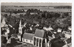 EN AVION AU DESSUS DE FRIVILLE ESCARBOTIN L'EGLISE VUE AERIENNE CPSM 9X14 TBE - Friville Escarbotin