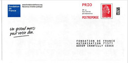PAP Pret A Poster  Marianne L'engagée  Fondation De France 225923 - Listos Para Enviar: Respuesta/Marianne L'Engagée
