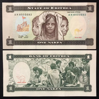 ERITREA  1 Nakfa 1997 FDS Unc M.012 - Erythrée