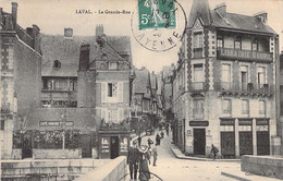 CPA - FRANCE - 53 - LAVAL - La Grande Rue - Animée - Commerces - Café Armand - Laval