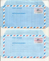 Aerogramme , Aviation , Avion, CONCORDE, 4.20, 3.90, 3.70, 3.50, 3.30, 3.10, 2.70, LOT DE 7 AEROGRAMMES, Frais Fr 4e - Aérogrammes