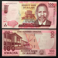 Malawi 100 Kwacha 2017  FDS/UNC Pick#65c LOTTO M.006 - Malawi