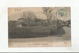 VAYRAC (LOT) 25 VUE GENERALE (EGLISE ET HABITATIONS) 1906 - Vayrac