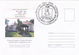 CRISTURU SECUIESC- GYARFAS MANOR, MARTINEL CHILDRENS PHILATELIC EXHIBITION, SPECIAL COVER, 2009, ROMANIA - Lettres & Documents