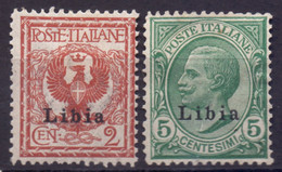 ITALIA - LIBYA - VITT. EM. III- MLH - 1912 - Libië