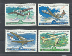 RUSIA  YVERT  AEREO    138/41    MNH  ** - Unused Stamps