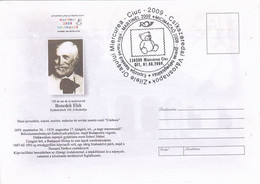 BENEDEK ELEK, WRITER, MARTINEL CHILDRENS PHILATELIC EXHIBITION, SPECIAL COVER, 2009, ROMANIA - Lettres & Documents