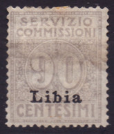 ITALIA - LIBYA - SERVIZIO - Sass. 3 - Mlh - 1915 - Libië