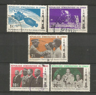 CONGO YVERT NUM. 748/752 SERIE COMPLETA USADA - Gebraucht