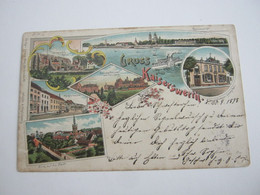 DÜSSELDORF KAISERSWERTH ,Schöne Karte Um 1898,    Siehe  2 Abbildungen - Duesseldorf
