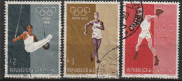 MiNr. 646 - 648 San Marino 1960, 23. Mai. Olympische Sommerspiele, Rom (I). - Gebraucht