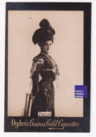Juniori - Ogden's Guinea Gold Cigarettes 1900 Photo Reutlinger? Théâtre Artiste Woman Femme Pin-up Dress Mode A84-64 - Ogden's