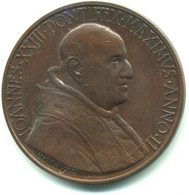 GIOVANNI XXIII CONSACRAZIONE MISSIONARI MEDAGLIA ANNUALE 1960 ANNO II - Adel