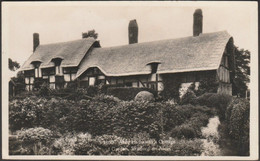 Anne Hathaway's Cottage And Garden, Stratford-on-Avon, C.1940 - ETW Dennis RP Postcard - Stratford Upon Avon