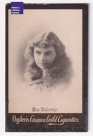 Miss Halloway - Ogden's Guinea Gold Cigarettes 1900 Photo Artiste Woman Femme Pin-up Dress Mode Belle Epoque A84-65 - Ogden's