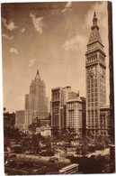USA - États-Unis - New York - Square New York - Carte Postale Avec Correspondance - Central Park