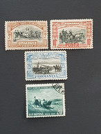 ROUMANIE 1906 N°172*-175*-177*-1529 CTO Yvert 2020 MH*-CTO - Unused Stamps