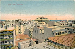 EGYPT - PORT SAID - PANORAMA - EDIT ISAAC BEHAR - 1910s (11511) - Port-Saïd