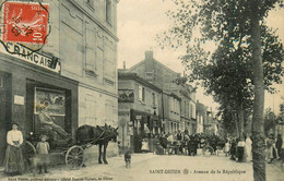 St Dizier * 1909 * Avenue De La République * ...FRANCAIS * Coiffeur Salon De Coiffure * Villageois - Saint Dizier