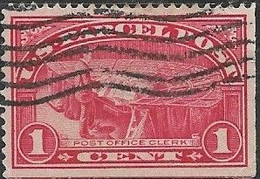 USA 1912 Parcel Post - Post Office Clerk - 1c. - Red FU - Paquetes & Encomiendas