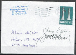 Lars Sjööblom. Denmark 2007. 200 Anniv Danish National Museum. Michel 1462. Cover. Signed. - Cartas & Documentos