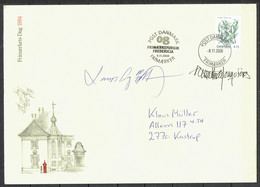 Lars Sjööblom. Denmark 2006. Spring Flowers. Michel 1423 Special Cover. Signed. - Covers & Documents