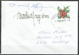 Lars Sjööblom. Denmark 2008 Christmas.  Michel 1511  Cover. Signed. - Cartas & Documentos